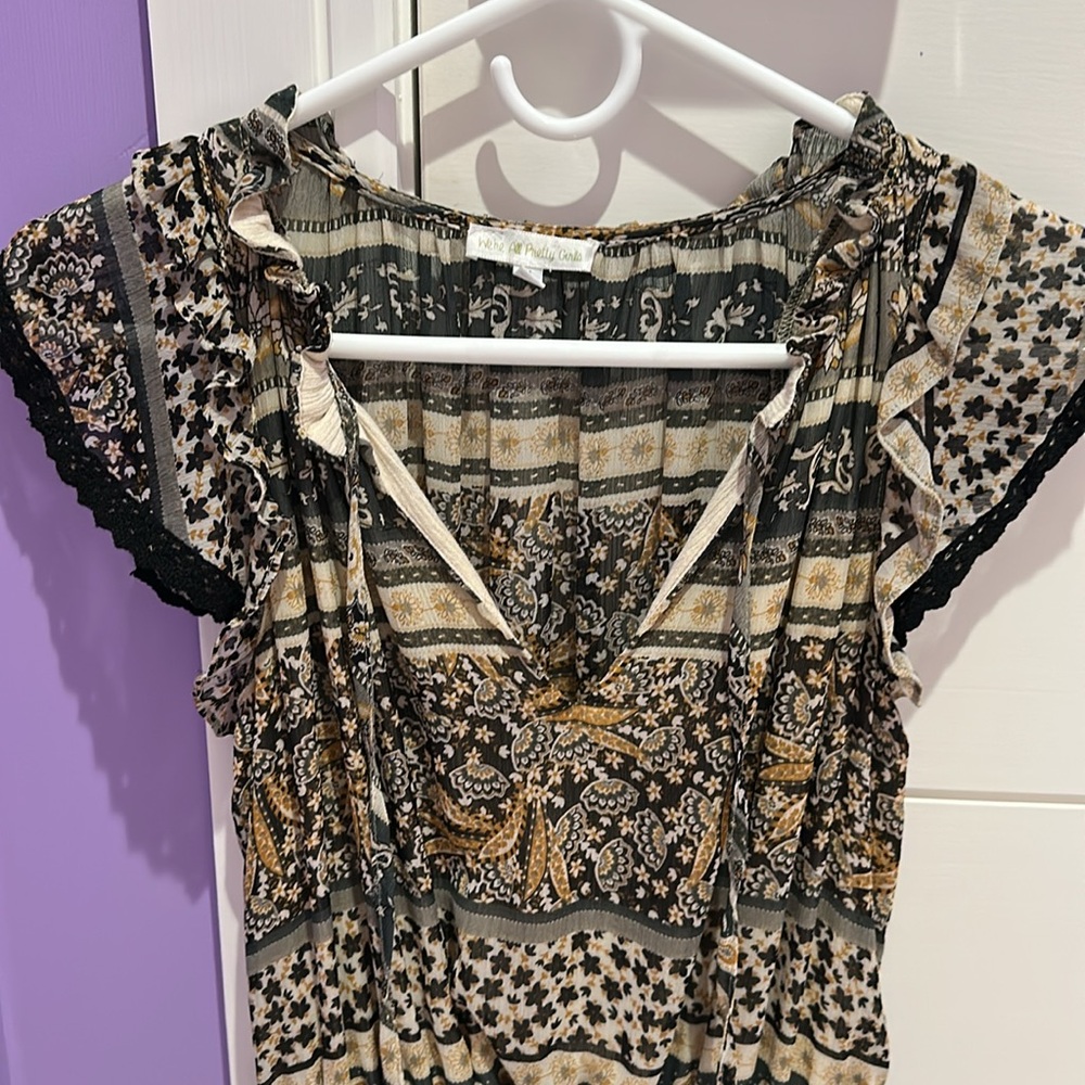 WAPG Patterned Dress - Picture 2 of 9